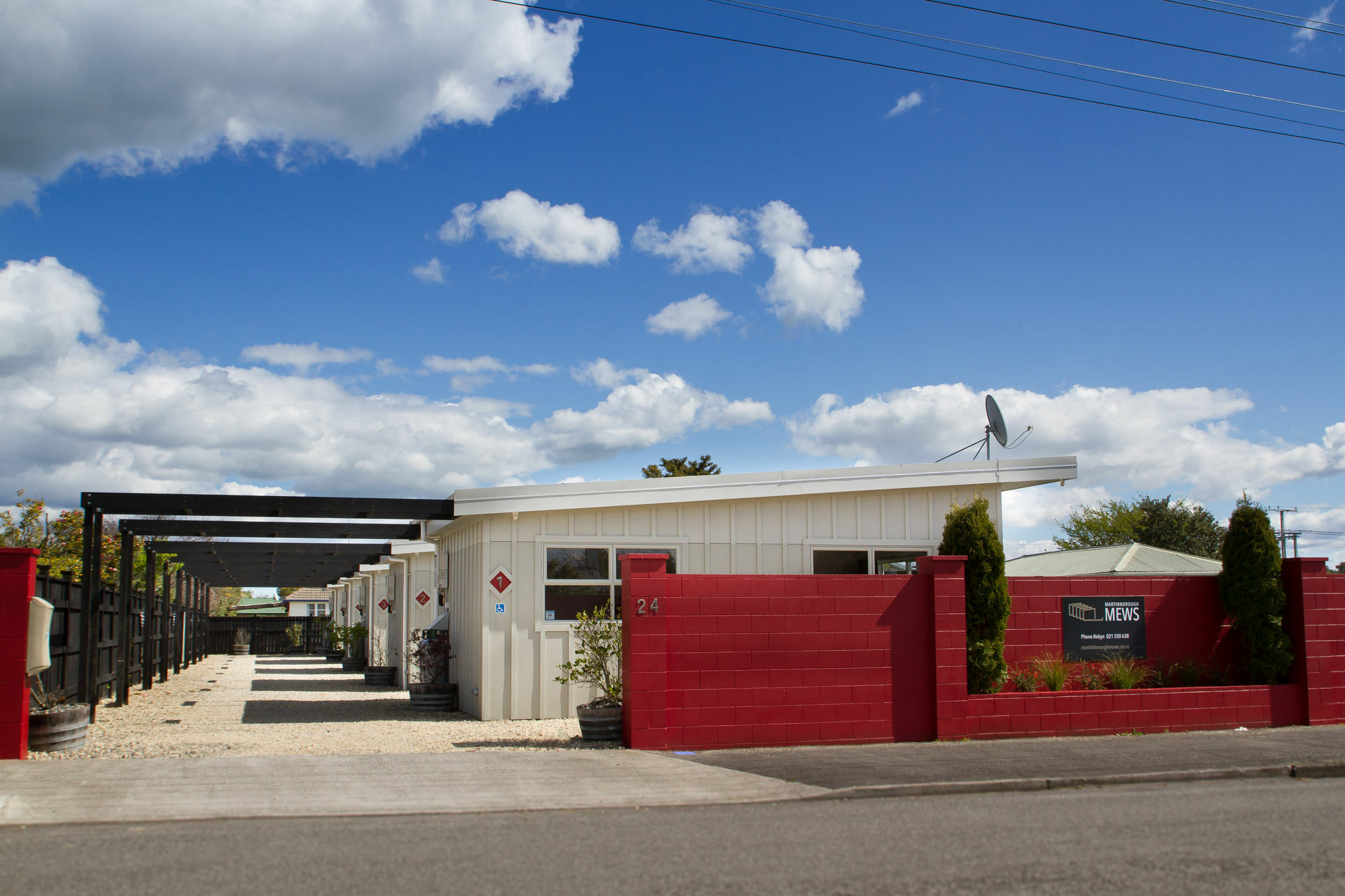 Villa Two Four Cologne Martinborough Exterior foto